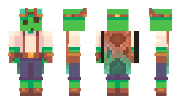 Minecraft skin Kitiketik