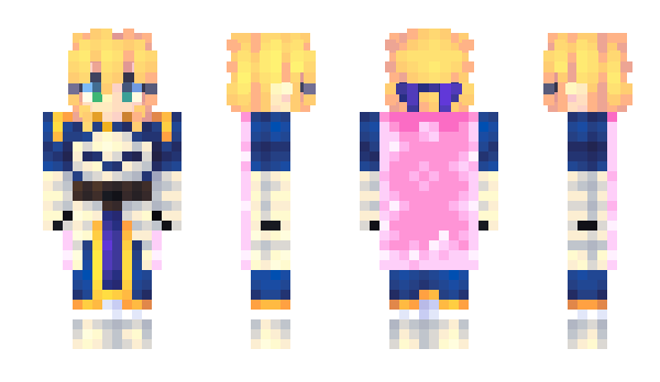 Minecraft skin Artoria0984
