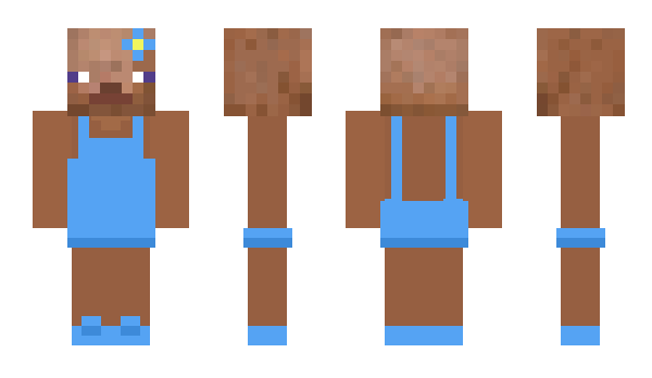 Minecraft skin poopie_girl