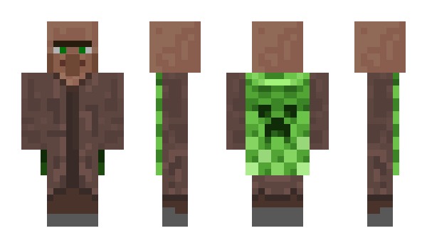 Minecraft skin DemirGolem