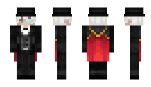 Minecraft skin HxRx
