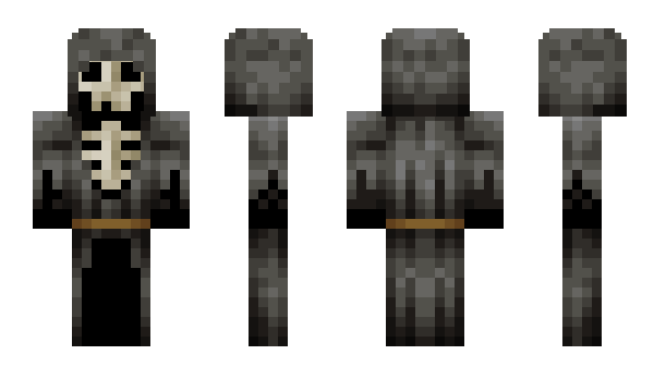 Minecraft skin Skull_GAM3R