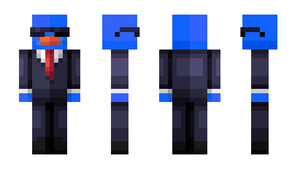 Minecraft skin DaffyBlue