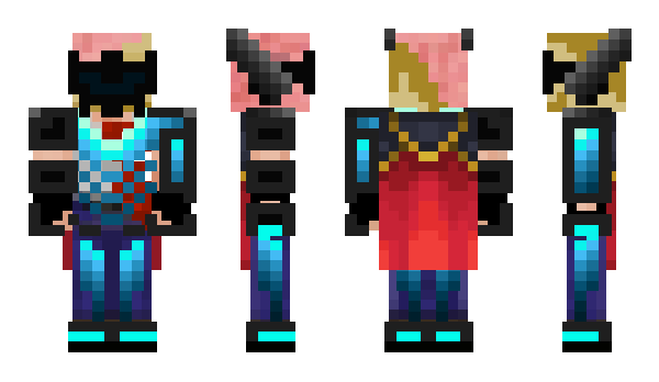 Minecraft скин по нику FredsBeard