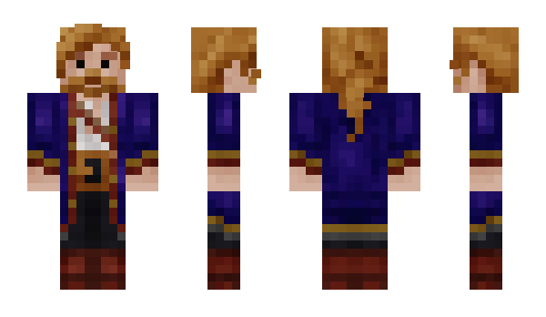 Minecraft skin AceTheBrave