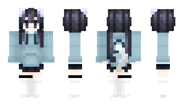 Minecraft скин по нику HatsuneK