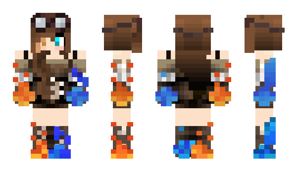 Minecraft skin Miss_Ro