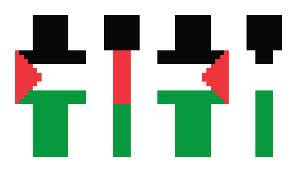 Minecraft скин по нику PalestineSoldat