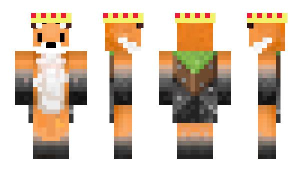 Minecraft skin LightnigStormFox