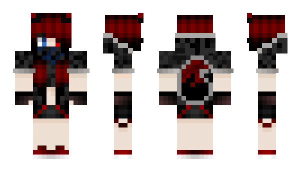 Minecraft skin Angelwolfuk