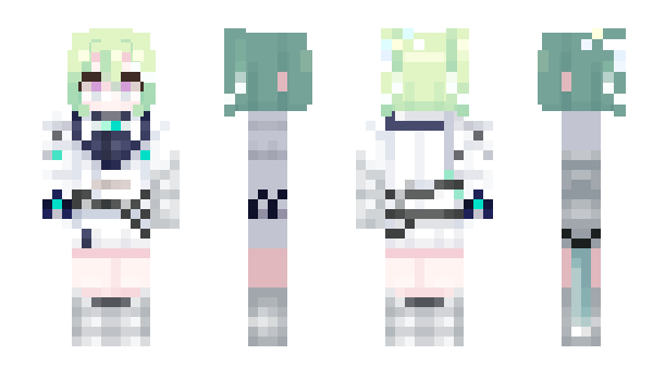 Minecraft skin YuzuhaRiko