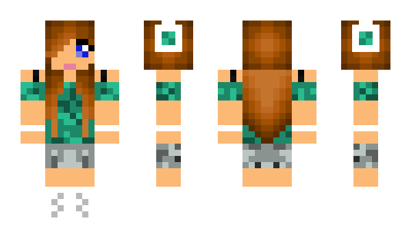 Minecraft skin ladykaite