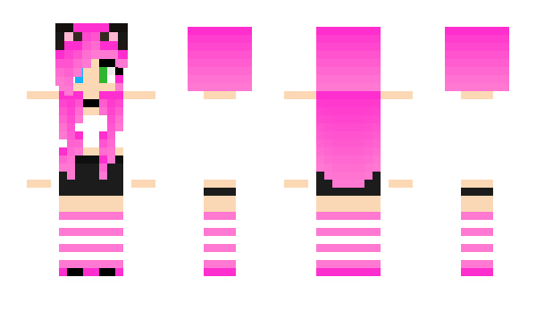 Minecraft skin LiliyaKitto