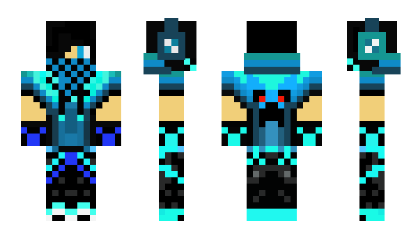 Minecraft skin dolphox