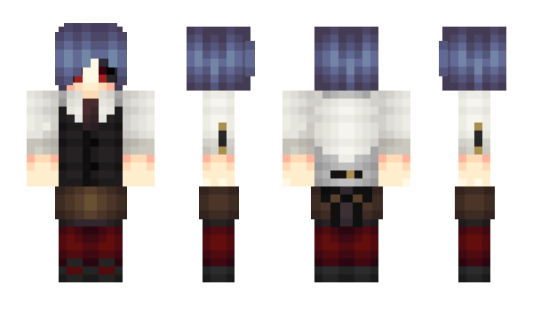 Minecraft skin Sxkura