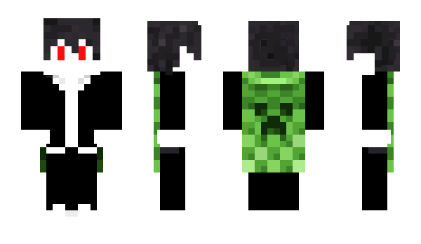 Minecraft skin BlackHZ