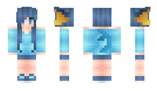 Minecraft skin Mercer