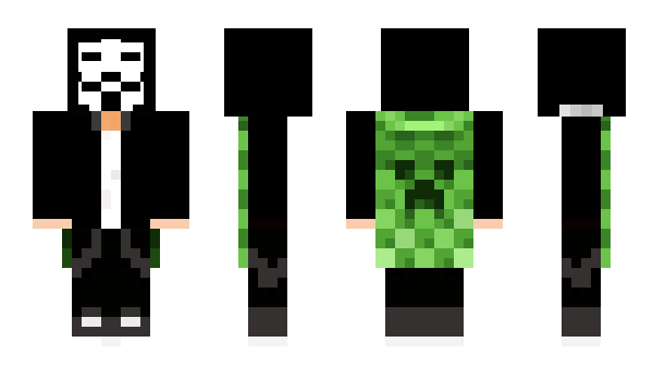 Minecraft skin Vesxd