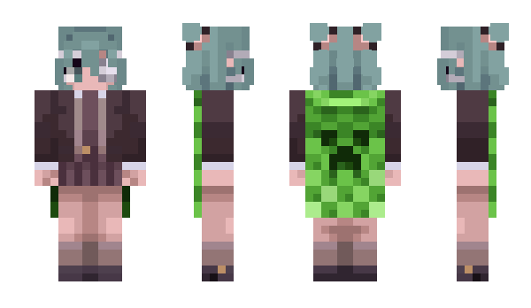 Minecraft skin Saymiku