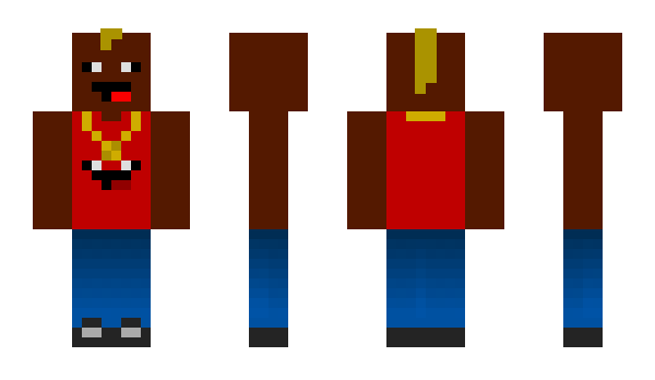 Minecraft skin Saideira