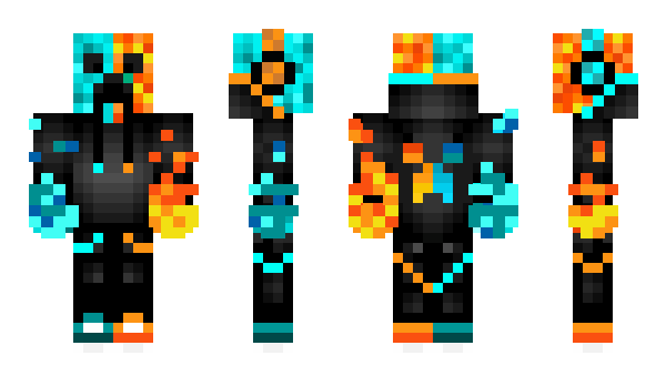 Minecraft skin PixelHawk