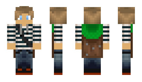 Minecraft скин по нику Halofi