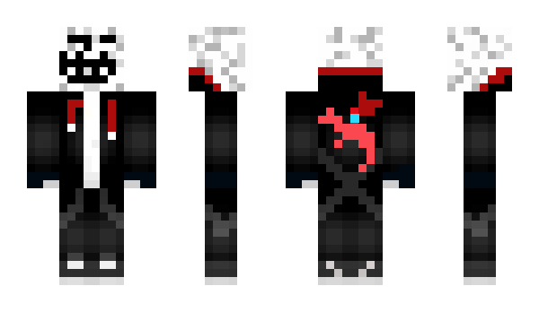 Minecraft skin Balckman1h2