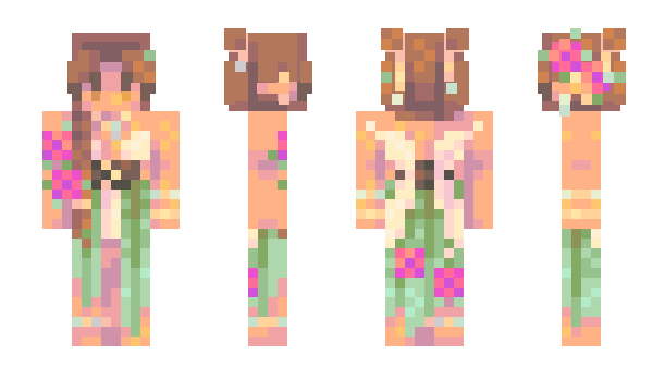 Minecraft skin Strawbrysage