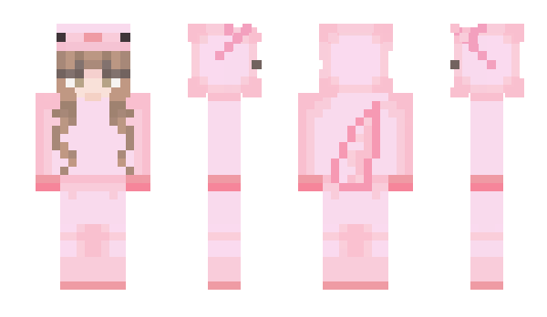 Minecraft skin moooo666