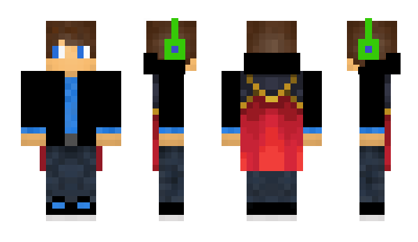 Minecraft skin luis_chami