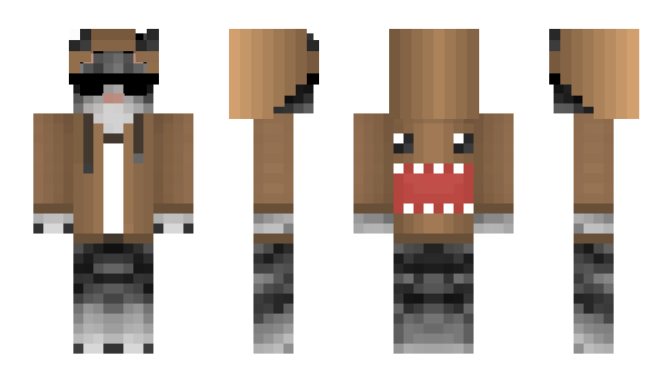 Minecraft skin M00NC4KE