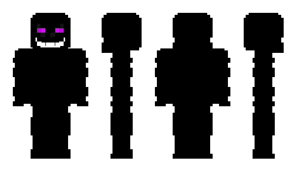 Minecraft skin xBl4ck