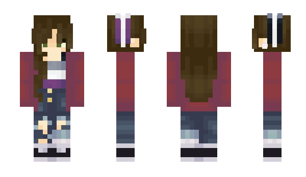 Minecraft skin ZoeLena02