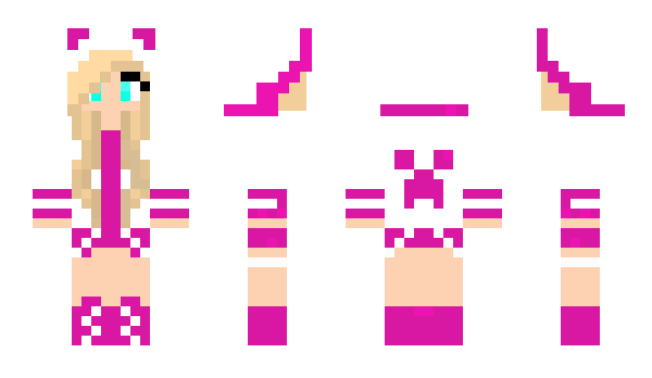 Minecraft skin ZoeDK2