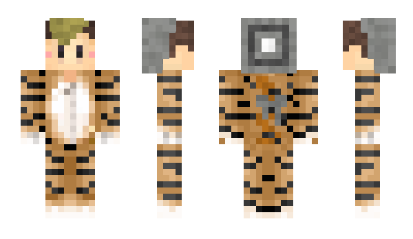 Minecraft skin Torchurous