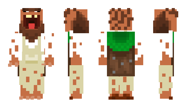 Minecraft skin ComedorDeLixo