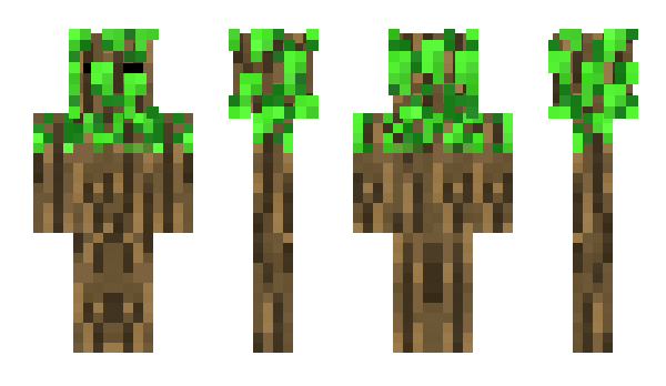 Minecraft skin BaumHD