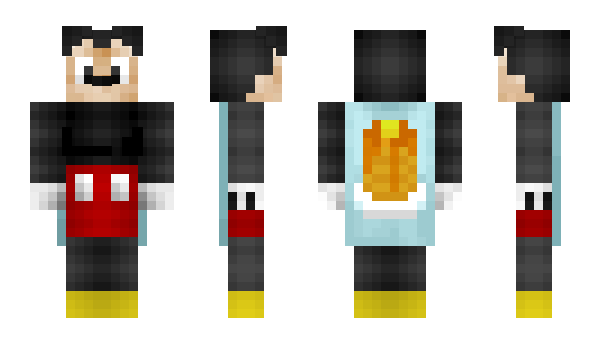 Minecraft скин по нику mickeyChAan