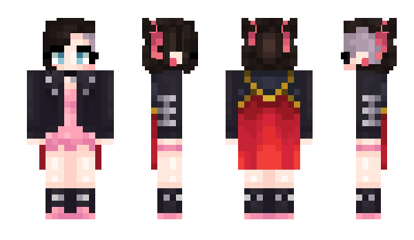 Minecraft skin moni_k