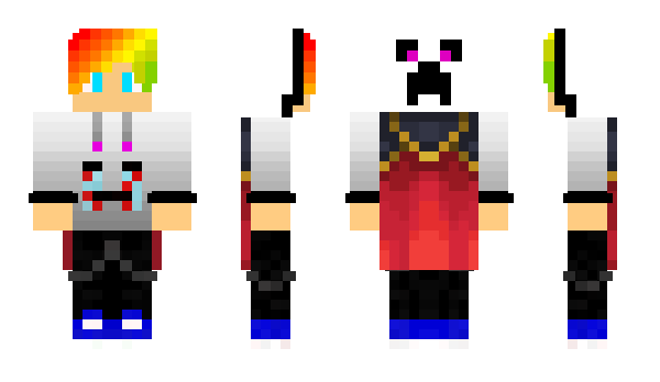 Minecraft skin FlaxZ