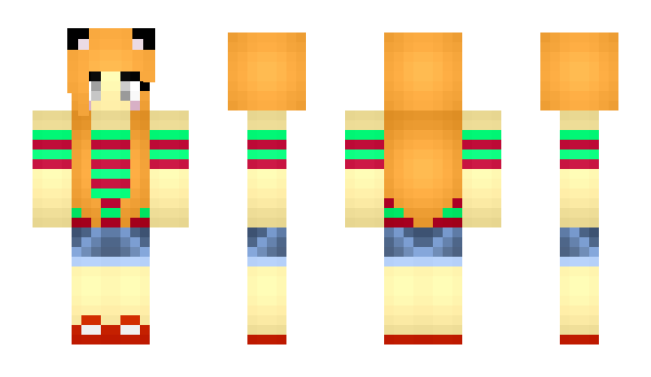 Minecraft skin mortilla