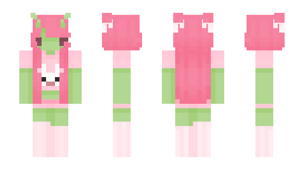 Minecraft skin huund