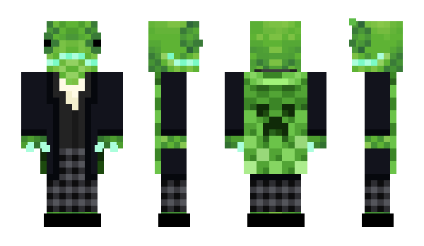 Minecraft skin pseudochameleon