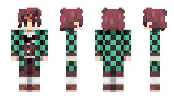 Minecraft скін по ніку Nobaraaaa