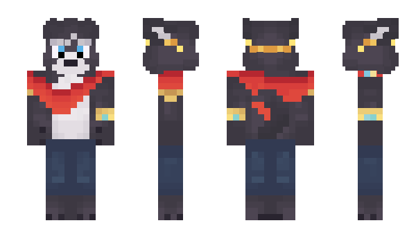 Minecraft skin Kimabear