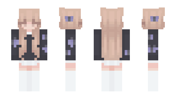 Minecraft скин по нику Blue_La