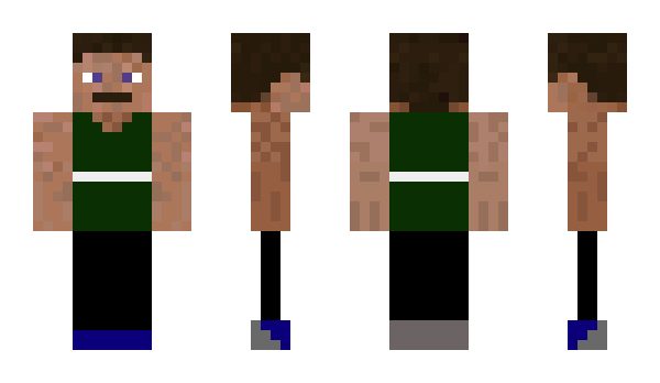 Minecraft skin piable