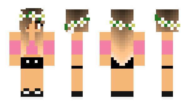 Minecraft skin Cherie