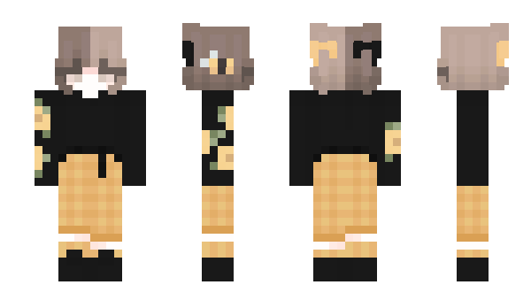 Minecraft skin CleyC