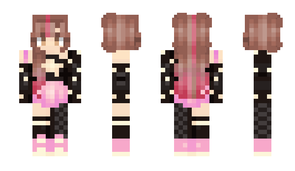 Minecraft скін по ніку Huney_Bunny